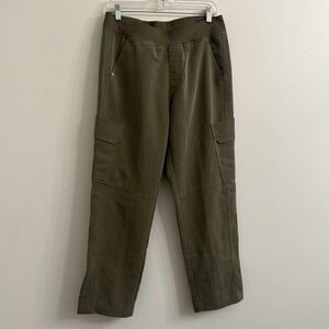 Figs olive green scrubs cargo pants sz M\S